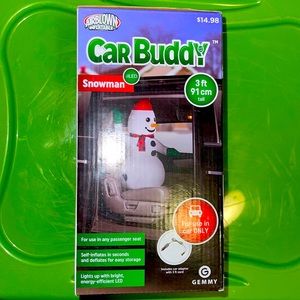 Christmas car buddy! 3 ft snowman ⛄️ car buddy!